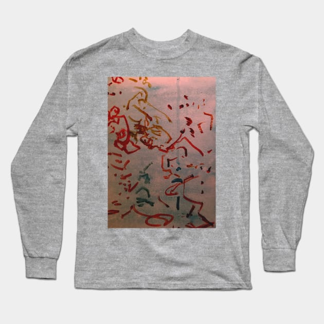 Coral Reef Plankton Long Sleeve T-Shirt by Spiffing Chris Heinen